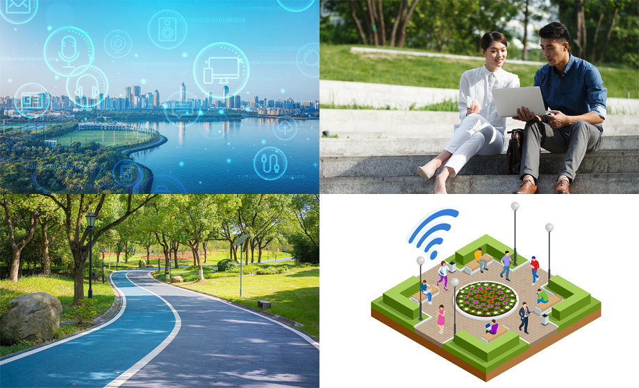 15KM超遠(yuǎn)距離wifi模組公園無(wú)線(xiàn)傳輸解決方案